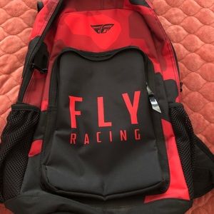 Fly Racing Backpack red/black new